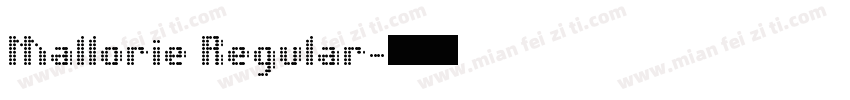 Mallorie Regular字体转换